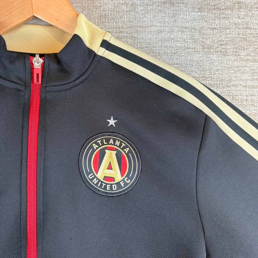 Official Adidas Atlanta United FC 2021 Player On Field Anthem Jacket Adult Small